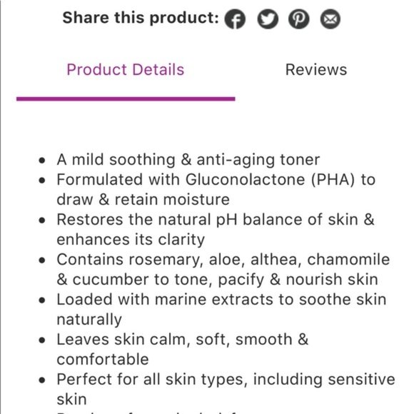 Exuviance Professional Daily Soothing Toning Lotion 6.7 fl oz 200 mL - NEW - Picture 3 of 4